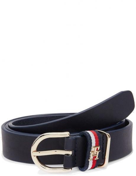 TOMMY HILFIGER sieviešu zila josta TH TIMELESS 2.5 CORP 