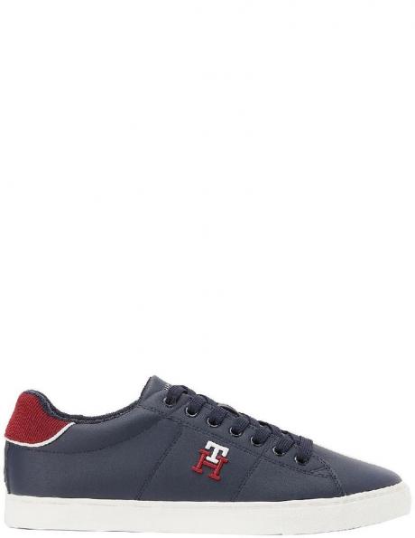 TOMMY HILFIGER vīriešu zili ikdienas apavi CORE VULC VARSITY MONOGRAM 