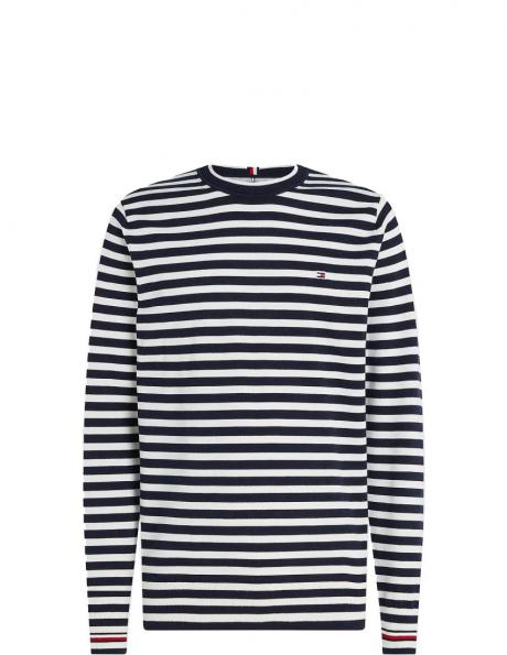 Tommy Hilfiger vīriešu zils džemperis 1985 CREW NECK SWEATER 