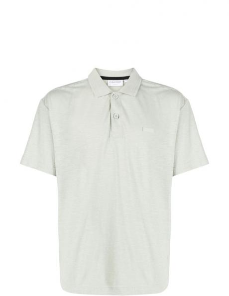 CALVIN KLEIN vīriešu pelēki šorti Polo linen blend comfort 