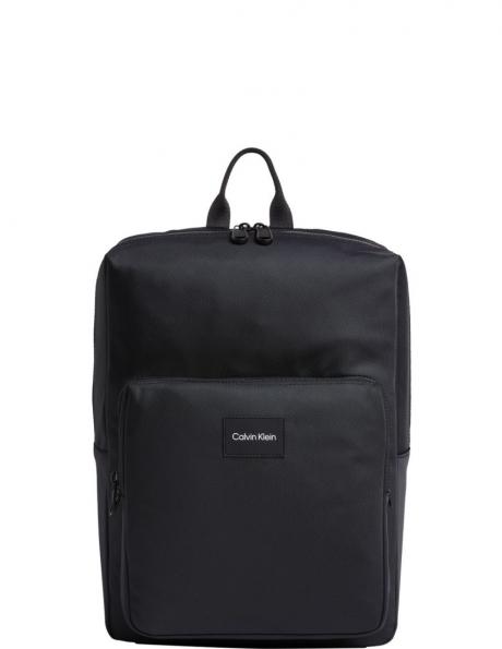 CALVIN KLEIN vīriešu melna mugursoma Must t squared backpack 