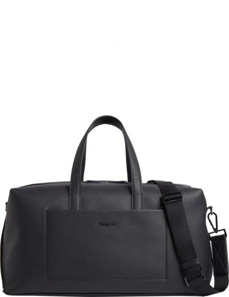 CALVIN KLEIN vīriešu melna soma Diagonal weekender 