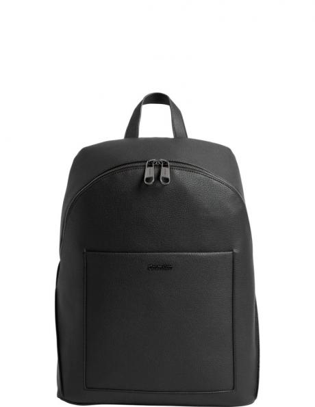 CALVIN KLEIN vīriešu melna mugursoma Diagonal campus backpack 