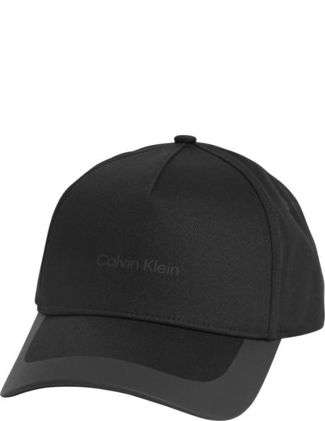 CALVIN KLEIN vīriešu melna cepure Tech cap 