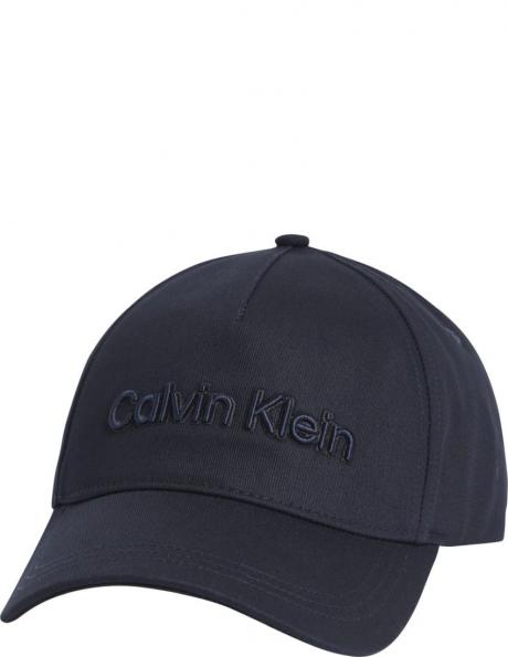 CALVIN KLEIN vīriešu zila cepure Embroidery cap 