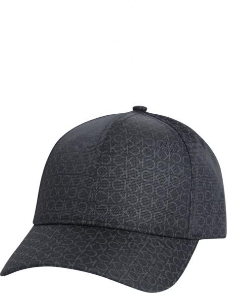 CALVIN KLEIN vīriešu melna cepure Elevated  cap 