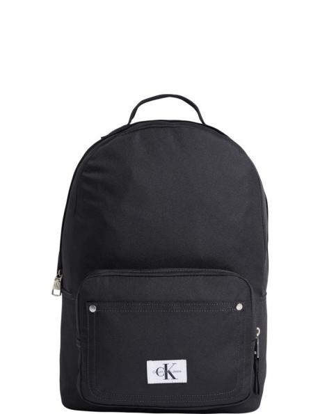 CALVIN KLEIN JEANS  vīriešu melna mugursoma Essentials campus backpack 