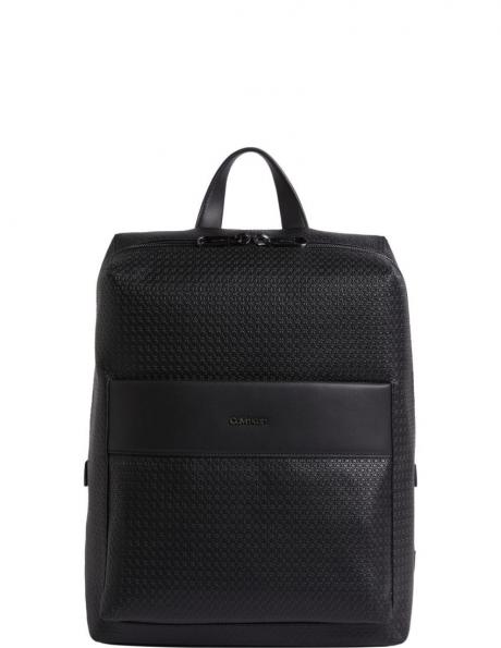 CALVIN KLEIN vīriešu melna mugursoma Minimalism squared backpack 