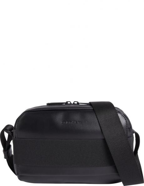 CALVIN KLEIN vīriešu melna plecu soma Tech camera bag 