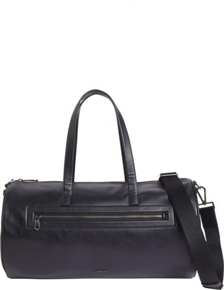 CALVIN KLEIN vīriešu melna soma Elevated barrel bag 