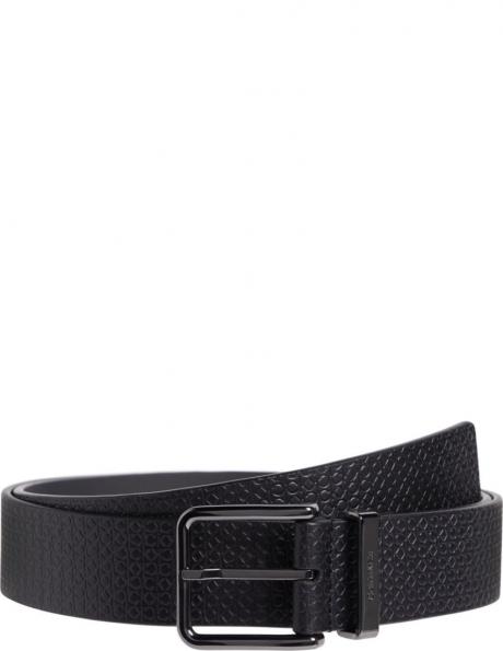 CALVIN KLEIN vīriešu melna josta Warmplus mono 35mm belt 