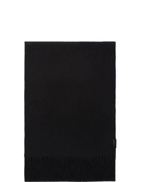 CALVIN KLEIN vīriešu melna šalle Classic woven scarf 