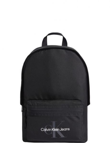 CALVIN KLEIN JEANS  vīriešu melna mugursoma Essentials campus backpack 