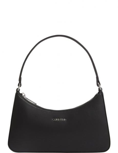 CALVIN KLEIN sieviešu melna plecu soma Mustall shoulder bag 