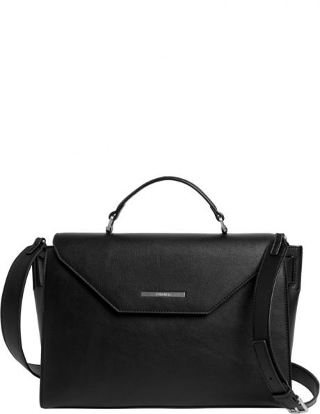 CALVIN KLEIN sieviešu melna plecu soma Daily dressed tote 