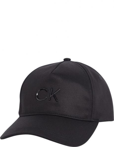 CALVIN KLEIN sieviešu melna cepure Re-lo inlay cap 