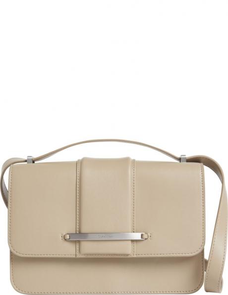 CALVIN KLEIN sieviešu viegla plecu soma Bar hardware shoulder bag 