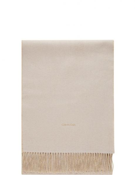 CALVIN KLEIN sieviešu spilgtas krāsas šalle Fringes two tones scarf 40x200 