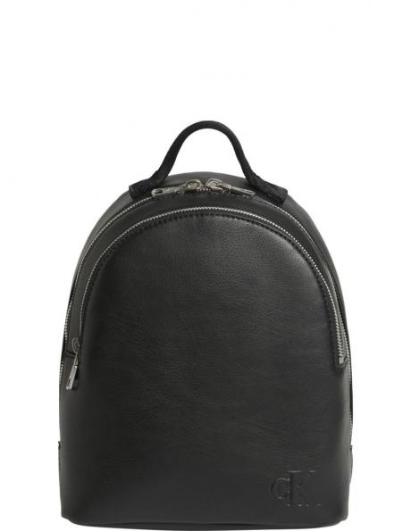 CALVIN KLEIN JEANS  sieviešu melna mugursoma Ultralight micro backpack 