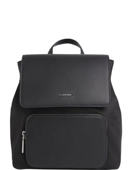 CALVIN KLEIN sieviešu melna mugursoma Must campus backpack 