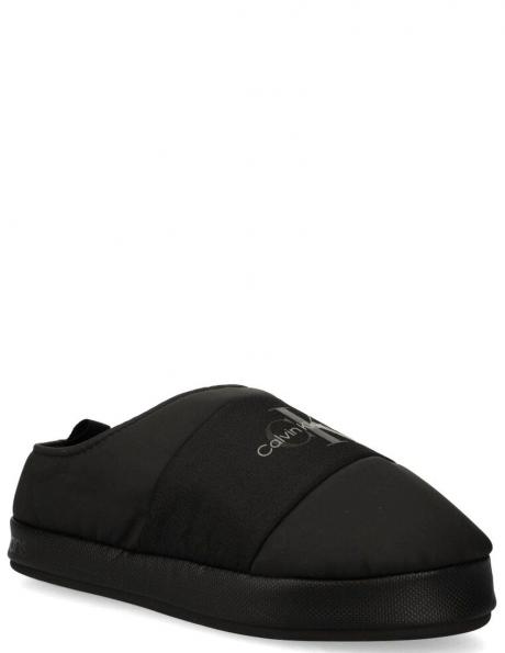 CALVIN KLEIN JEANS  vīriešu melnas čības Home slipper mono 