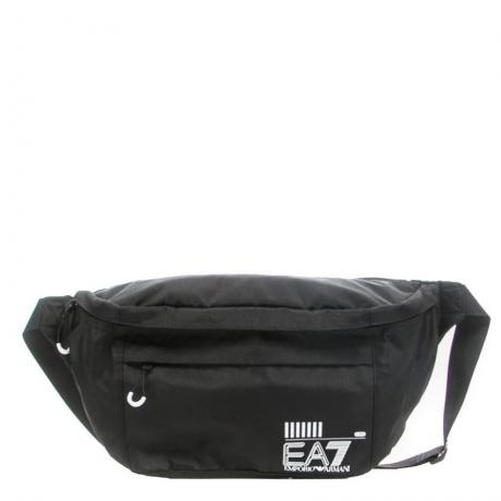 EA7 vīriešu/sieviešu melna plecu soma Shoulder bag 