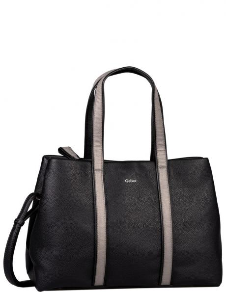 GABOR sieviešu melna rokassomiņa ANINA tote bag 
