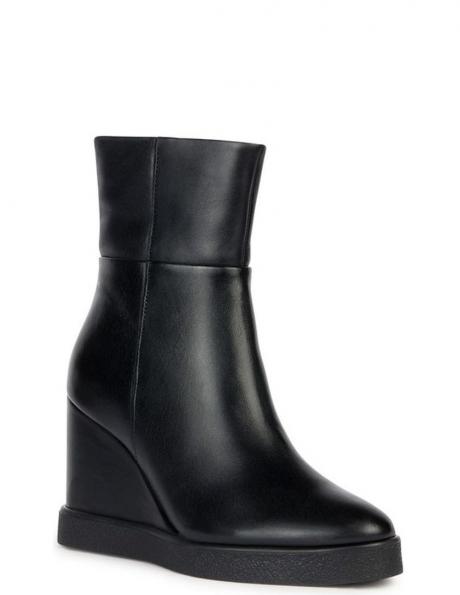 GEOX sieviešu melni zābaki Elidea booties 