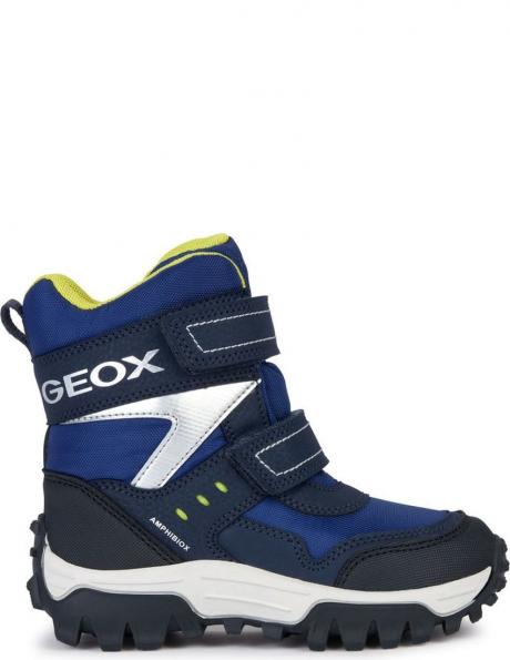 GEOX bērnu zili zābaki zēniem HIMALAYA ABX BOOTIES 