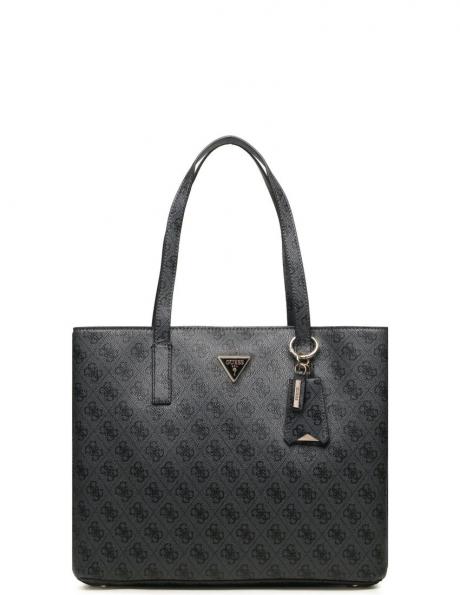 GUESS sieviešu pelēka rokassomiņa DIDI SOCIETY SATCHEL 
