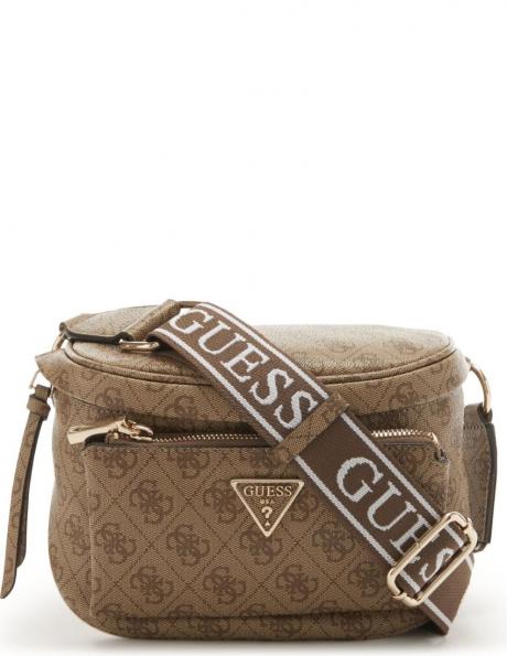 GUESS sieviešu viegla plecu soma MINI SLING CROSSBODY 