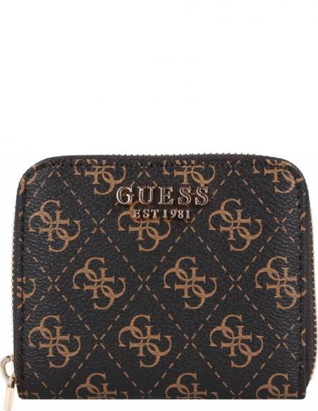 GUESS sieviešu brūns maks LAUREL SLG PHONE CRO WALLET 