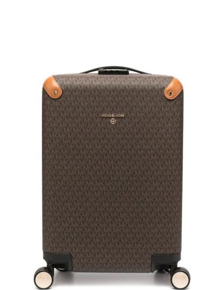 MICHAEL KORS sieviešu brūns čemodāns SM hardcase trolley 