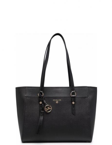 MICHAEL KORS sieviešu melna rokassomiņa LG mf top-zip tote 