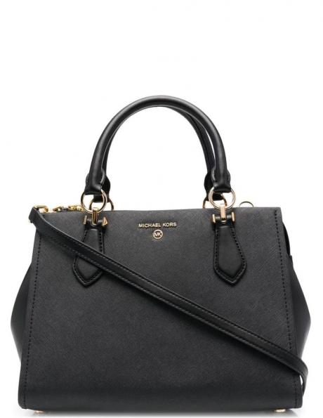 MICHAEL KORS sieviešu melna rokassomiņa MD satchel 