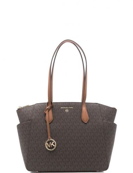 MICHAEL KORS sieviešu brūna rokassomiņa MD top-zip tote 