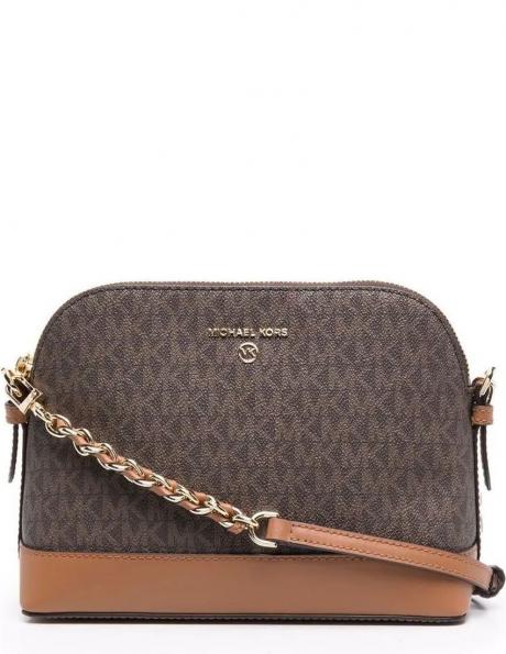 MICHAEL KORS sieviešu brūna plecu soma LG dome crossbody 