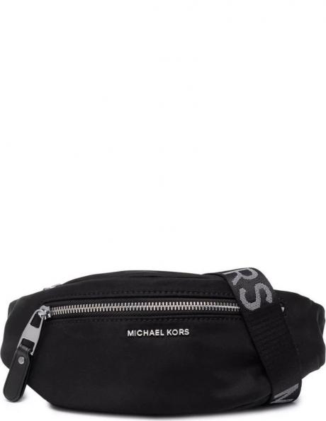 MICHAEL KORS vīriešu melna jostas soma Hip bag 