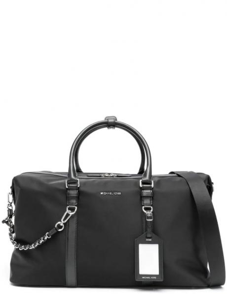 MICHAEL KORS melna vīriešu rokassomiņa Commuter duffle 