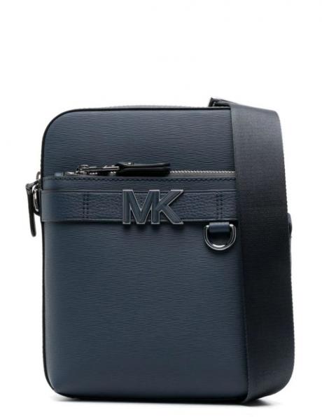 MICHAEL KORS vīriešu tumši zila plecu soma Flight bag 