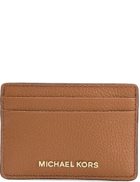 MICHAEL KORS sieviešu brūns maks Card holder 