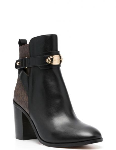 MICHAEL KORS sieviešu melni zābaki DARCY FLAT BOOTIE 