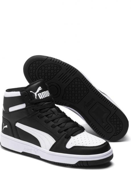PUMA vīriešu melni zābaki Rebound LayUp SL booties 
