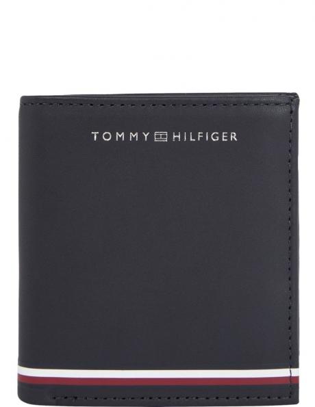 TOMMY HILFIGER vīriešu zils maks Central wallets 