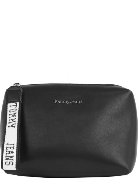 TOMMY JEANS sieviešu melna kosmētikas soma City girl vanity bag 