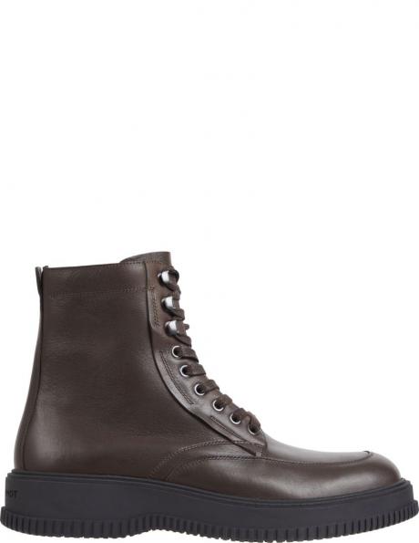 TOMMY HILFIGER vīriešu melni zābaki Everyday class termo boot 