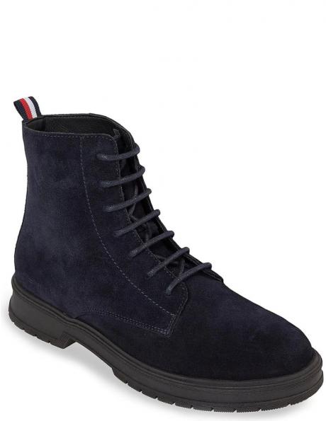 TOMMY HILFIGER vīriešu melni zābaki Everyday class termo boot 