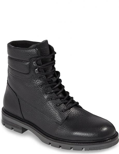 TOMMY HILFIGER vīriešu melni zābaki Premium casual chunky boot 