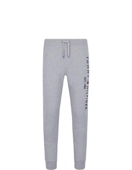 TOMMY HILFIGER vīriešu pelēkas ikdienas bikses Tommy logo sweatpants 