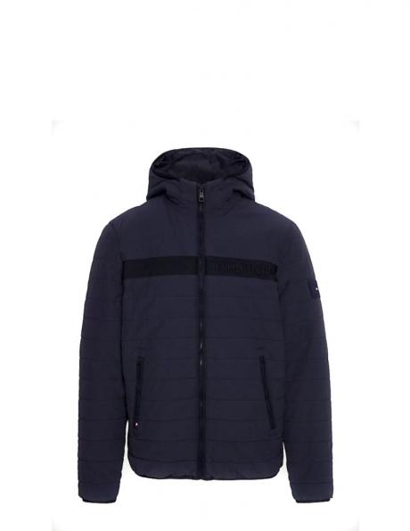 TOMMY HILFIGER vīriešu zila jaka ar kapuci Gmd padded hooded jacket 